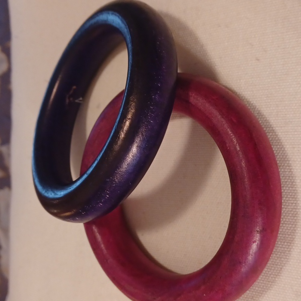 Wooden bracelets